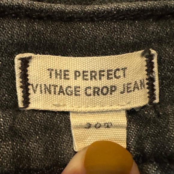 Madewell The Perfect Vintage Crop Jean In Summer Wash 30T Style AA914 Mom Jeans - Picture 5 of 12